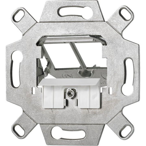 Jung - Einsatz/Abdeckung für Kommunikationstechnik Montageadapter 2fach UMA-MA2-KS2