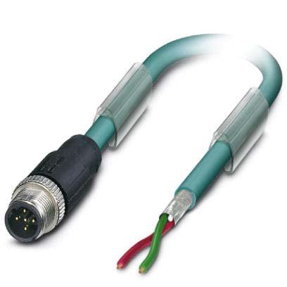 Phoenix Contact - Konfektioniertes Sensor-Aktor-Kabel Bussystem-Kabel SAC-2P-M12MS#1525526 − 1 Stück