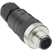 Belden - Rundsteckverbinder, feldkonfektionierbar (Industriesteckverbinder) Stecker m.Schraubver.,ger. RSC 4/7 4pol.,M12