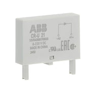 ABB Stotz S&J - Zubehör/Ersatzteile für Schaltrelais Steckmodul CR-U 21 6-220VDC, A1+, A2 - − 10 Stück