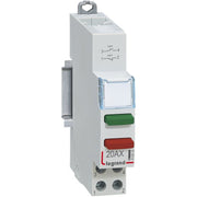 Legrand - Taster für Reiheneinbau Reiheneinbautaster Legrand 412916 20A 1S(gn)+1Ö(rt)