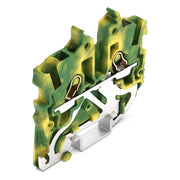 WAGO - Schutzleiter-Reihenklemme Mini-Schutzleiter 2050-1207 1 qmm, gn-ge − 100 Stück