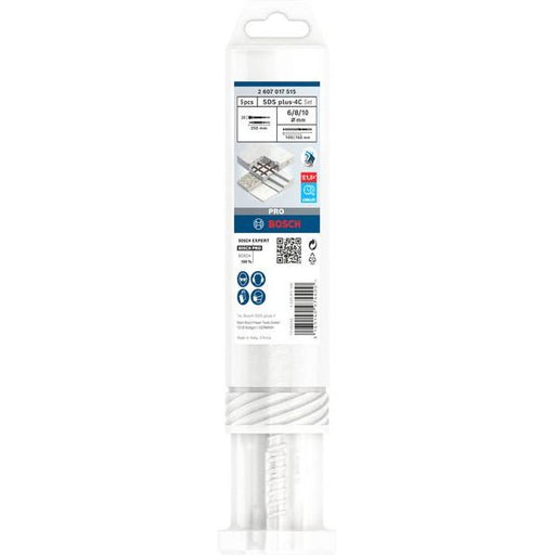 Bosch - Werkzeugset PRO SDS plus-4C Meißel- 2607017515 und Bohrersatz 5-tlg