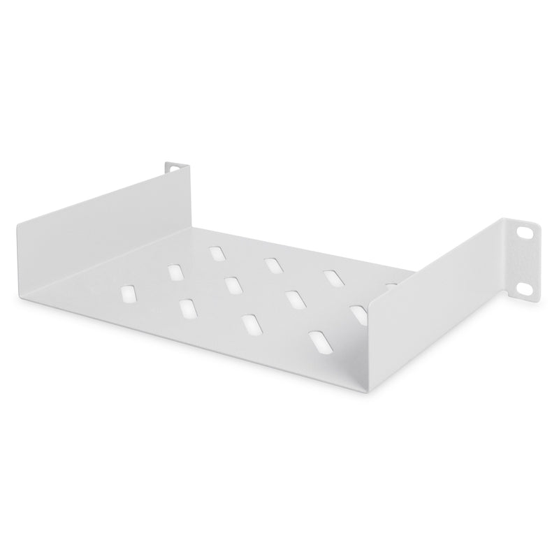 DIGITUS - Komponente für den Ausbau (Schaltschrank) 10Zoll Fachboden DN-10 TRAY-1 1HE, RAL 7035