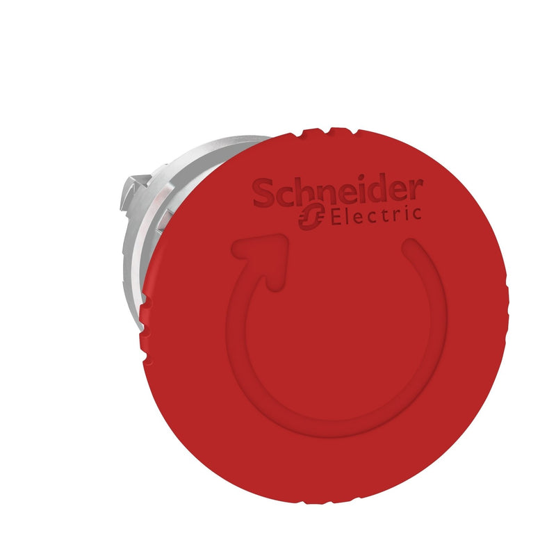 Schneider Electric - Frontelement für Pilztaster Not-Aus-Taster ZB4BS844 rt, D=40 überl.Dreh