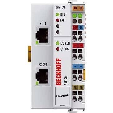 Beckhoff - Feldbus, Dez. Peripherie Grundgerät Buskoppler BK1120 EtherCAT