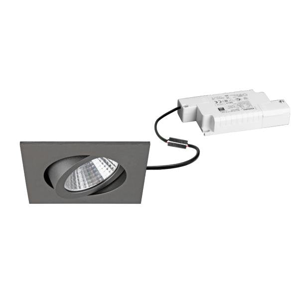 Brumberg Leuchten - Downlight/Strahler/Flutlicht LED-Einbaustrahler 39364643 titan, TRIACdim