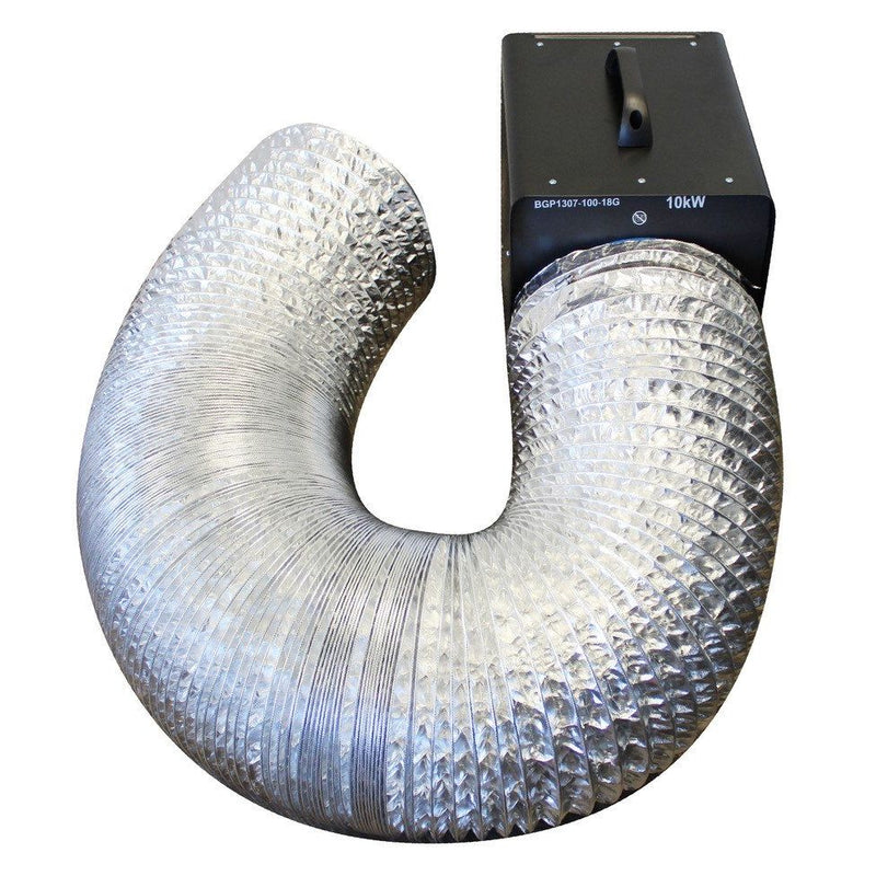 DeKo - Zubehör/Ersatzteile für Ventilatoren Schlauch zu ASH-15 ASH15S6 silber