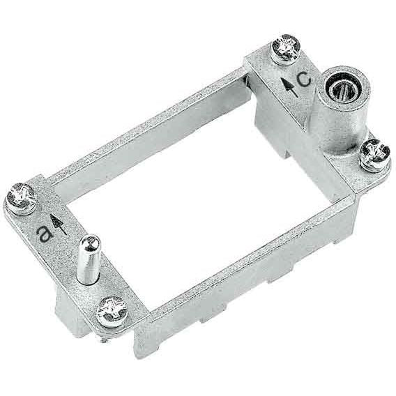 Harting - Befestigungselement für Industriesteckverbinder Halterahmen 09140100311 − 2 Stück