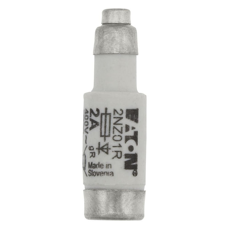 Eaton - D0-Sicherungseinsatz Sicherungseinsatz Nieders. SICHERUNG-#2NZ01R 2A AC 400V 50kA − 10 Stück