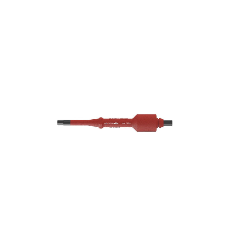 Wiha - Zubehör/Ersatzteile für Drehmomentwerkzeuge Wechselklinge electric 283793060 6,0x132mm /20Nm max