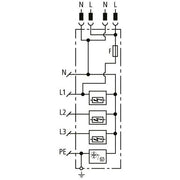 DEHN - Kombi-Ableiter für Energietechnik Kombi-Ableiter DSH ZP B2 SG TT 255 TT und TN-S-Systeme