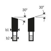 Bosch - Kreissägeblatt für 2608644550 Akkusägen Expert for