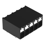 WAGO GmbH & Co. KG - Leiterplattenklemme THR-Leiterplattenklemme 2086-1205 Drücker,1,5mm²,sw − 180 Stück