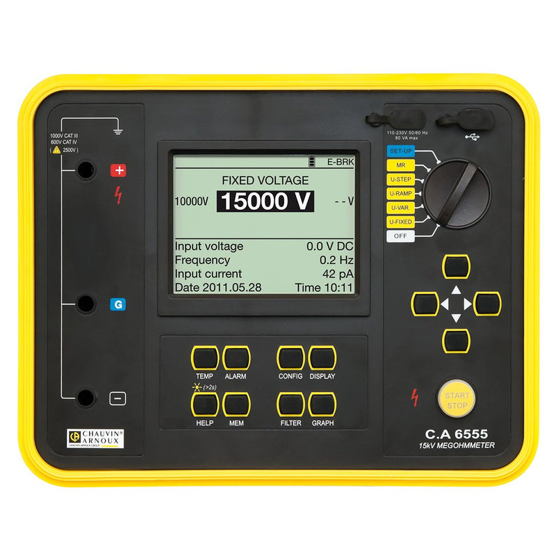 Chauvin Arnoux - Isolationsmessgerät Isolationsmesser C.A 6555 #P01139716 15kV