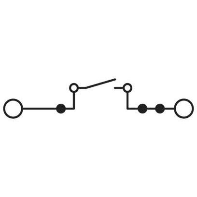 Phoenix Contact - Trenn- und Messtrenn-Reihenklemme Messwandler-Trennklemme RT 5-T 0,1qmm-6qmm, grau − 25 Stück