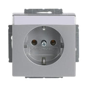 Busch-Jaeger - Steckdose Steckdosen-Einsatz alusi 20 EUN-83 m.Besch.feld 2P+E16A