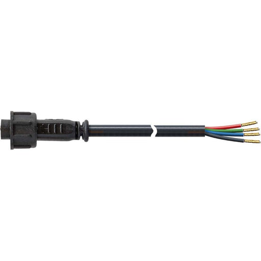 EVN Lichttechnik - Steckverbinder für steckbare Gebäudeinstallation NV-Anschlussleitung 065 25 01-4 4pol. für 24V RGB