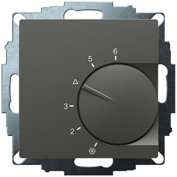 Eberle Controls - Raumthermostat/Uhrenthermostat UP-Raumregler 5-30C AC24V UTE 1002-Anth-55 1Öffner