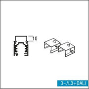 Zumtobel - Mechanisches Zubehör/Ersatzteile für Leuchten Befestigungsstück 3ph S0 581030 (VE2)