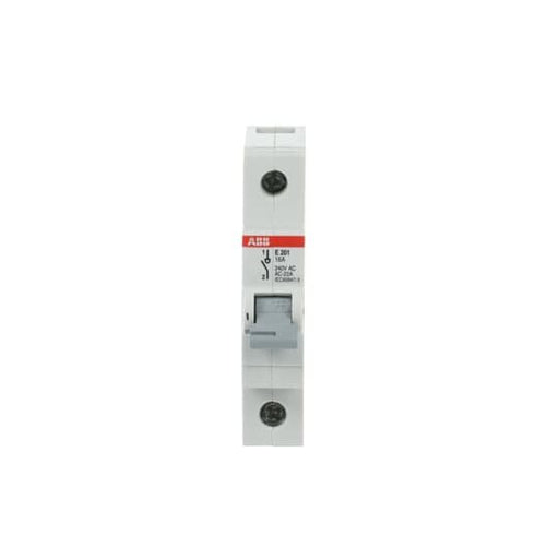 ABB Stotz S&J - Schalter für Reiheneinbau Trennschalter E201/16G Schaltgriff grau