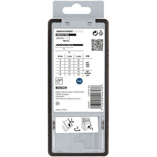 Bosch - Bohrer-Set PRO Metal HSS-G 2607010529 Spiralbohrer Set