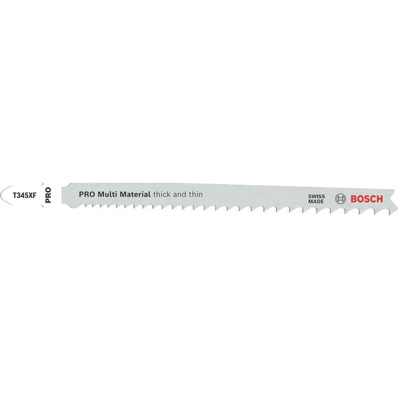 Bosch - Stichsägeblatt PRO Multi Material thick 2608655101VE(2) and thin T345XF − 10 Packung