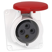 Schneider Electric - CEE-Anbausteckdose (IEC 60309) Industriesteckdose PKF32F434 gewinkelt, 32A, 3p+E