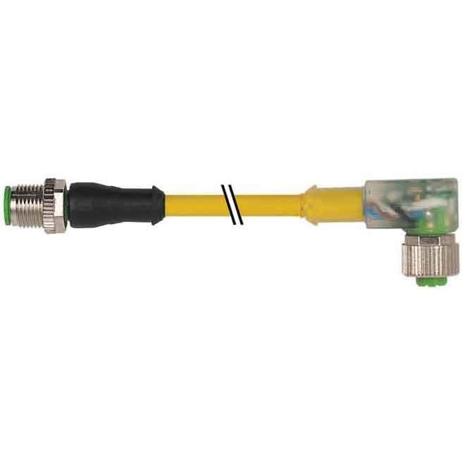 Murrelektronik - Konfektioniertes Sensor-Aktor-Kabel M12 Stecker gerade 7000-40321-2130060 auf M12 Buchse gew