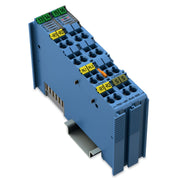 WAGO - Feldbus, Dez. Peripherie - Analoges Ein-/Ausgangs-Modul 2-Kanal-Analogeingang 750-481/040-000 Eigensicher,blau