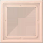 Jung - Abdeckrahmen Rahmen 1-fach LC Z981 BF 234 locre rouge clair