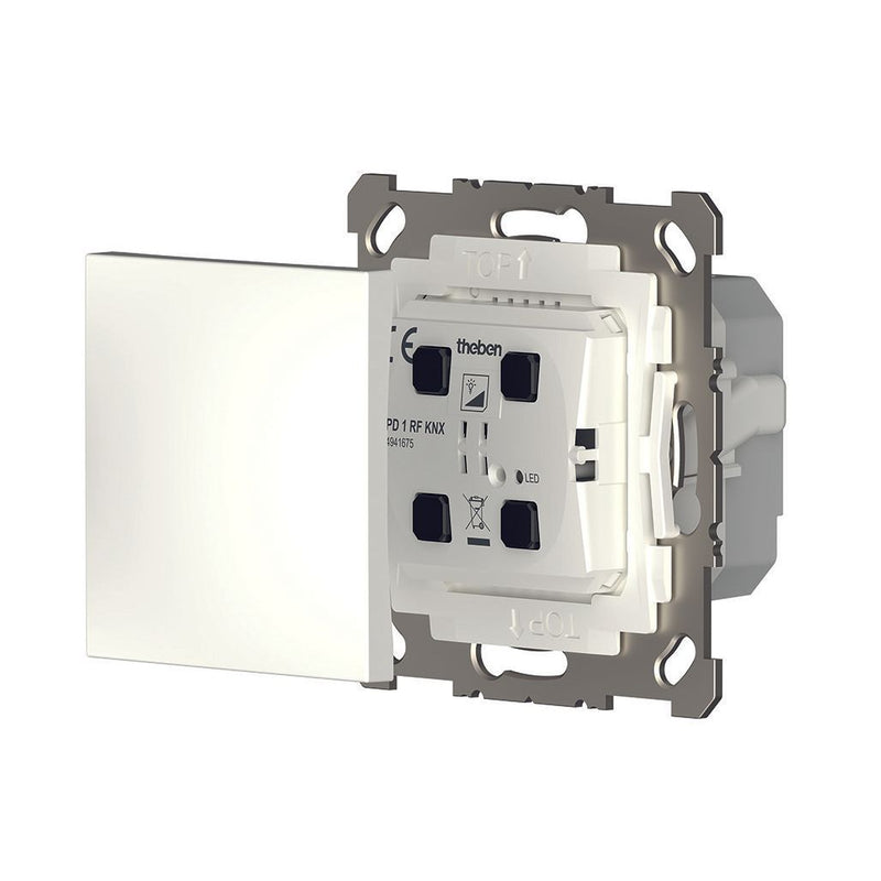 Theben - Bussystem-Dimmaktor 2/4-fach Funk-Taster PD 1 RF KNX m. Jalousieaktor KNX