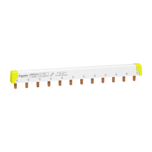 Schneider Electric - Phasenschiene A9XPH312 STEG 3p 12Mod. 100A