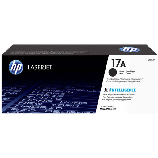 HP - Verbrauchsmaterial für Telefax/Drucker/MFC Lasertoner CF217A sw 1.600 Seiten,schwarz