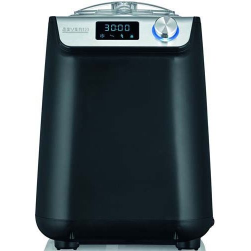 Severin - Eiscreme-Automat Eismaschine EZ 7407 sw-m/eds-geb Kompressor,1,2L