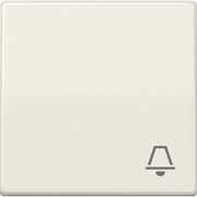 Jung - Abdeckung/Bedienelement für Installationsschalterprogramme Wippe Symbol KLINGEL ws AS 591 K für Taster