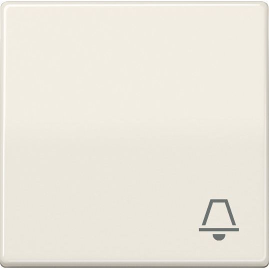 Jung - Abdeckung/Bedienelement für Installationsschalterprogramme Wippe Symbol KLINGEL ws AS 591 K für Taster