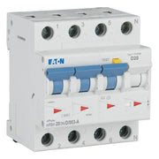 Eaton - Kombination FI-Schalter/Leitungsschutzschalter FI/LS Kombination mRB4-20/3N/D/003-A 20A 30mA