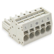 WAGO - Ein- und mehrpolige Klemmenleiste 1-Leiter-Federleiste 831-3105/000-9035 CAGECLAMP,10mm²,lgr − 24 Stück