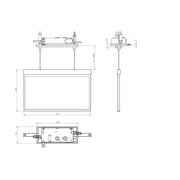 RP-Technik - Sicherheitsleuchte LED-Rettungszeichenleuchte AXCC009ML-E ZB + ML