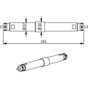 Telegärtner - LWL-Steckverbinder Verbindungsmodul 100022486 LC Duplex, blau SM