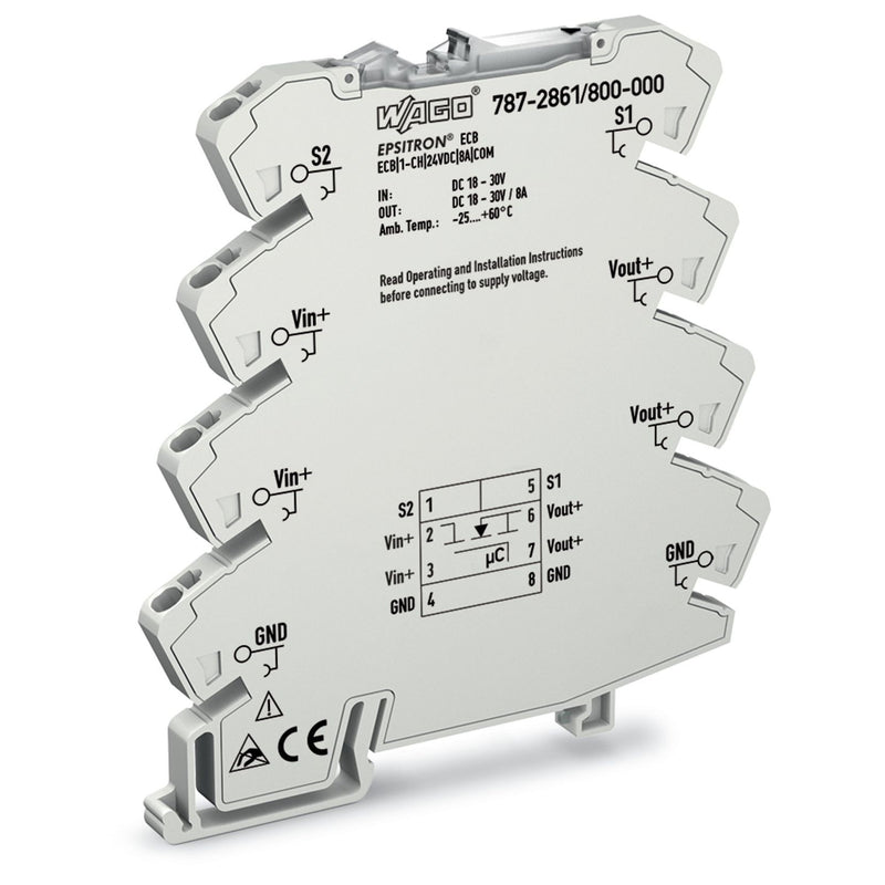 WAGO - Stromüberwachungsgerät Elektron. Schutzschalter 787-2861/800-000 DC 24 V