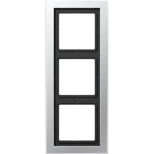 Jung - Abdeckrahmen Rahmen 3-fach alu ALD 2983 waage/senkrecht