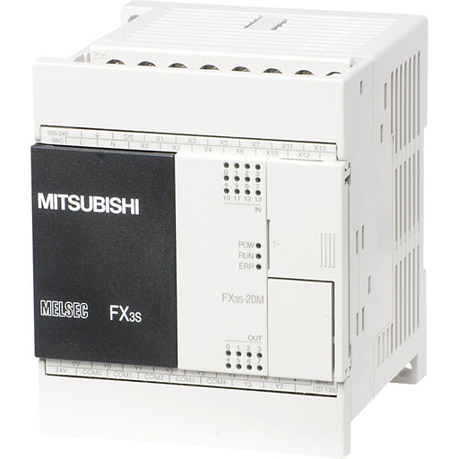 Mitsubishi Electric - SPS-Grundgerät Grundgerät FX3S-20MT/DSS DC24V, 12E, 8A
