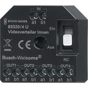 Busch-Jaeger - Zusatzgerät für Türkommunikation Aktiv Videoverteiler 83320/4 U innen UP