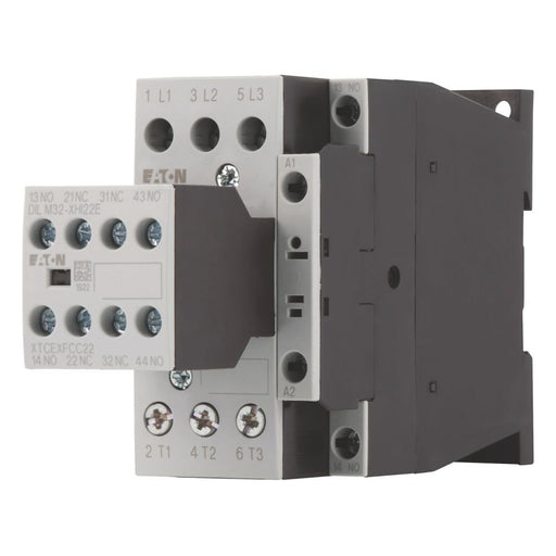 Eaton - Leistungsschütz zum Schalten von Wechselstrom Leistungsschütz DILM25-22(RDC24) 11kW/400V