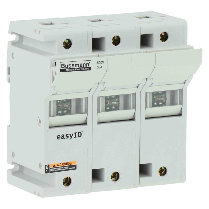 Eaton - NH-Sicherungsunterteil Sicherungshalter Niedersp. 60AJ INDIC#CH60J3I 60A AC 600V DC 200kA − 2 Stück