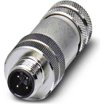 Phoenix Contact - Rundsteckverbinder, feldkonfektionierbar (Industriesteckverbinder) Sensor-/Aktor-Stecker SACC-M12MS- #1693830