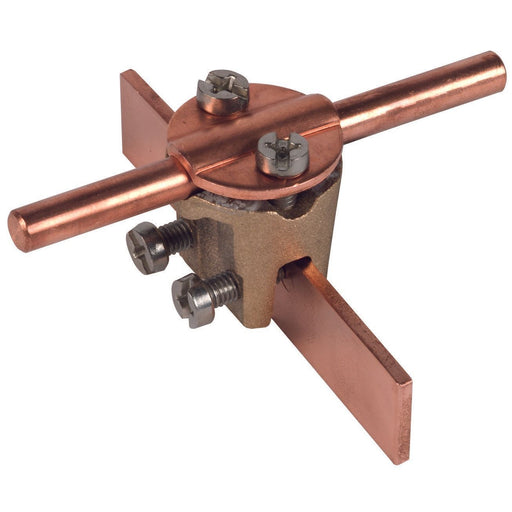DEHN - Anschlussklemme für Blitzschutz Falzklemme FKZS710KBF076RG RG 0,7-6mm