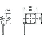 Telegärtner - Staubschutz für Steckverbindungen STX V5 Flanschschutzkappe 100022775 Metall